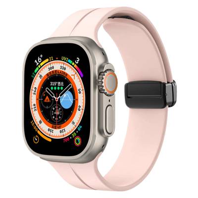 Apple Watch Ultra 49mm Zore KRD-84 Silicon Cord Pink