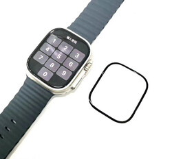 Apple Watch Ultra 49mm Zore PMMA Pet Saat Ekran Koruyucu Siyah