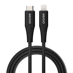 Araree Lightning To PD Cable Black