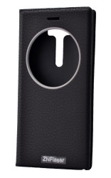 Asus Zenfone 2 Laser ZE500KL Kılıf Zore Dolce Kapaklı Kılıf Siyah