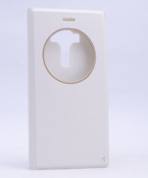 Asus Zenfone 3 Delüxe ZS570KL Kılıf Zore Dolce Kapaklı Kılıf Beyaz