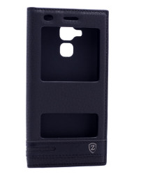 Asus Zenfone 3 Max ZC520TL Kılıf Zore Elite Kapaklı Kılıf Siyah
