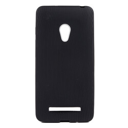 Asus Zenfone 5 Case Zore Line Silicon Cover Black