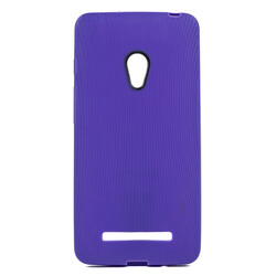 Asus Zenfone 5 Case Zore Line Silicon Cover Purple