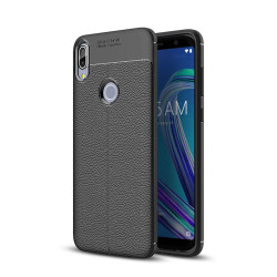 Asus Zenfone Max Pro ZB602KL Kılıf Zore Niss Silikon Kapak Siyah