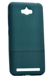 Asus Zenfone Max ZC550KL Kılıf Zore Matrix Silikon Koyu Yeşil