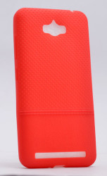 Asus Zenfone Max ZC550KL Kılıf Zore Matrix Silikon Kırmızı