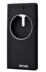 Asus Zenfone Selfie ZD551KL Kılıf Zore Dolce Kapaklı Kılıf Siyah