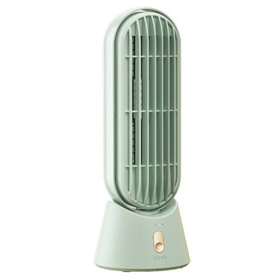 Benks Ace Tower F25 Portable Rechargeable Desktop Cooling Fan with LED Light Indicator Green