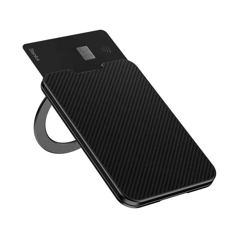 Benks ArmorGo 600D Aramid Fiber Magnetic Stand Card Holder - 14