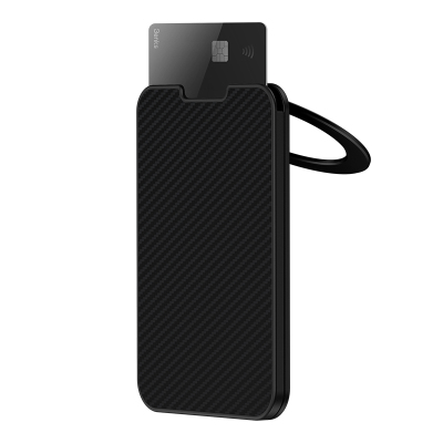 Benks ArmorGo 600D Aramid Fiber Magnetic Stand Card Holder Black