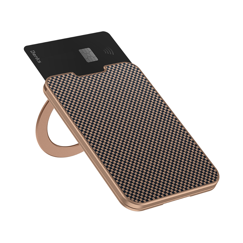 Benks ArmorGo 600D Aramid Fiber Magnetic Stand Card Holder - 28