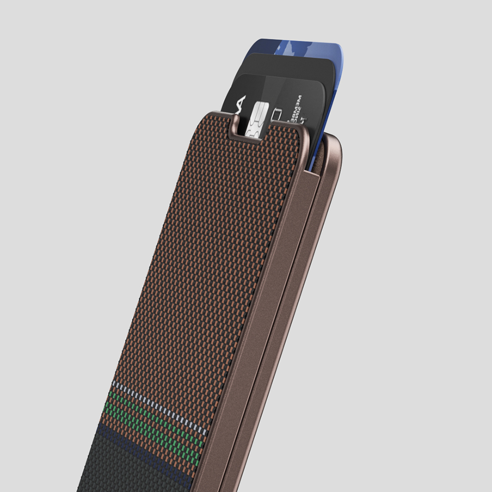 Benks ArmorGo 600D Aramid Fiber Magnetik Standlı Kartlık - 8