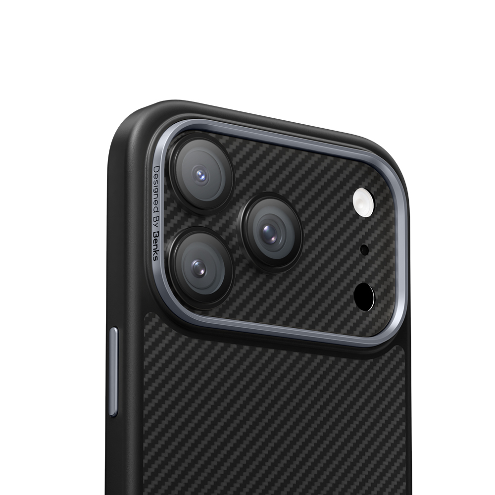 Benks ArmorWarrior Series 600D Kevlar Camera Lens Protector for Apple iPhone 17 Pro Max - 5