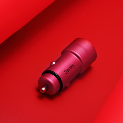 Benks C28 Fast Charging PD Car Charger Red