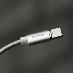Benks D21 Magnetic Type-C Cable Grey