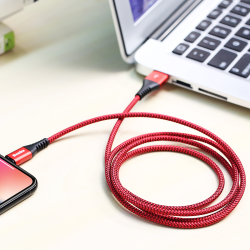Benks D26 Lightning Usb Cable 1.8M Red