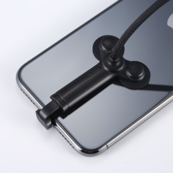 Benks D30 Lightning Game Cable With Dual Suction 2M Black