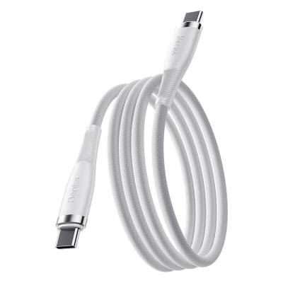 Benks D47 Type-C to Type-C PD 3.0 Braided Charging and Data Cable 100W 1 Meter White