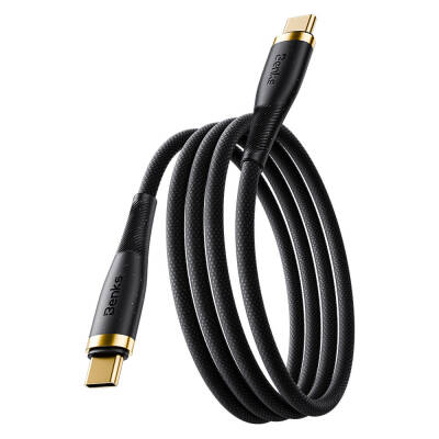 Benks D47 Type-C to Type-C PD 3.0 Braided Charging and Data Cable 100W 1 Meter Black