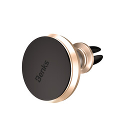 Benks H10 Magnetic Car Mount (Air Vent) Car Holder Gold