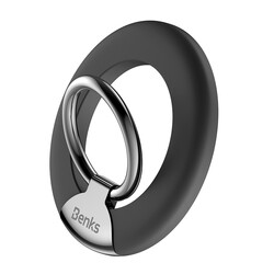 Benks L42 Magnetic Phone Ring Holder Black