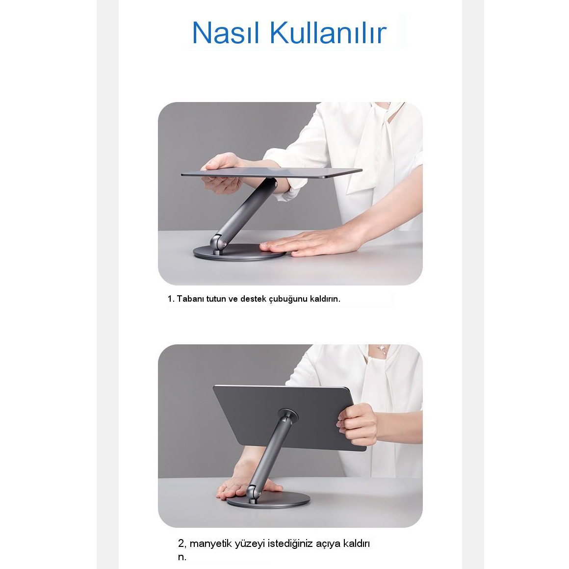 Benks L43 Infinity Pro Pad 360 Rotating Magnet 11 İnches Tablet Stand - 8
