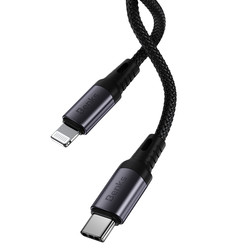 Benks M16 MFI Speedywind PD - Lightning Fast Charging Cable Black