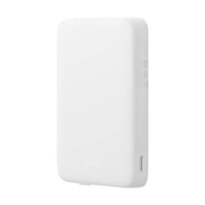 Benks MP07 Magsafe Magnetik İnce Tasarımlı Powerbank 10000mAh iPhone 12-13-14 Serisi Beyaz