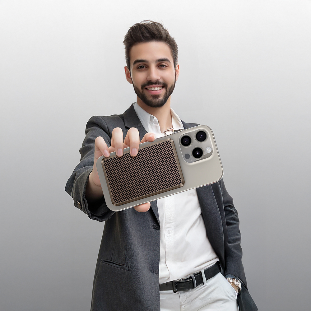 Benks MP15 ArmorGo M-safe Şarj Özellikli Ultra İnce ArmorTint Serisi Aramid Fiber Powerbank 15W 5000mAh - 5