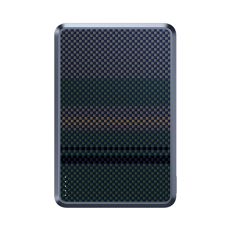 Benks MP15 ArmorGo M-safe Şarj Özellikli Ultra İnce Aurora Serisi Aramid Fiber Powerbank 15W 5000mAh - 1