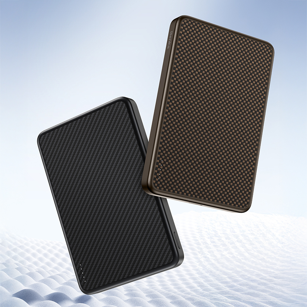 Benks MP17 ArmorGo M-safe Charging Feature 600D Aramid Fiber Qi2 Technology Powerbank 15W 10000mAh - 9