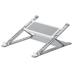 Benks SR03 Fanlı Laptop Standı Gümüş
