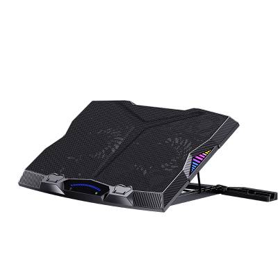 Benks SR08 11 Fanlı RGB Led Işıklı Soğutucu Laptop Standı Siyah