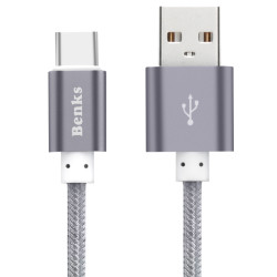 Benks Type-C Cable Grey