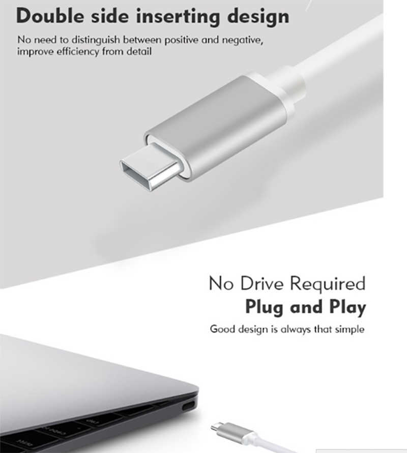 Benks U23 Type-C to 3 in 1 Usb Adapter (Usb 3.0+2.Usb2.0) - 7