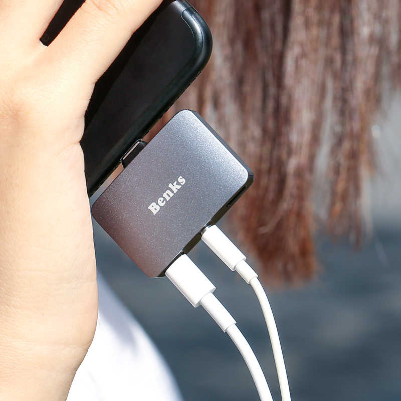 Benks U3Dualghtning 3 in 1 Audio Adapter - 3