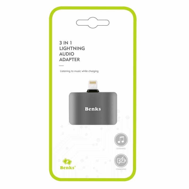 Benks U3Dualghtning 3 in 1 Audio Adapter - 7