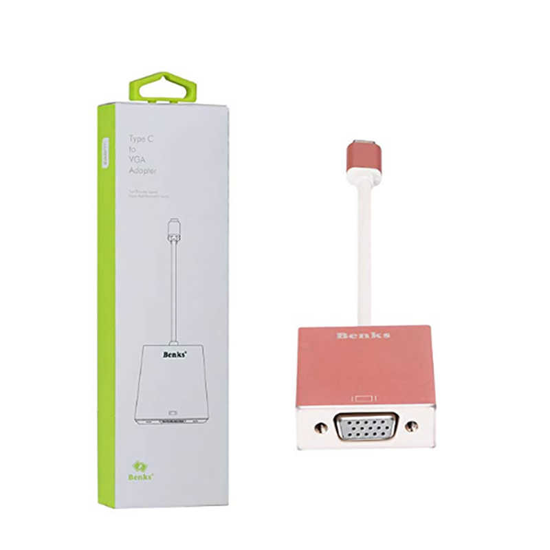 Benks Usb 3.1 Type-C to VGA Adapter - 2 Benks Usb 3.1 Type-C to VGA Adapter - 2