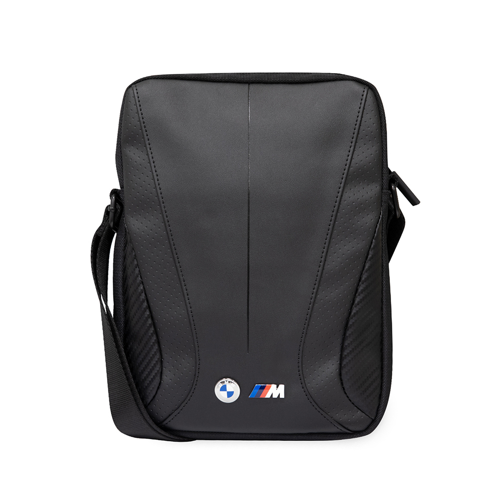 BMW Orjinal Lisanslı Metal Logolu Fermuarlı Çapraz Askılı Tablet Çantası - 3