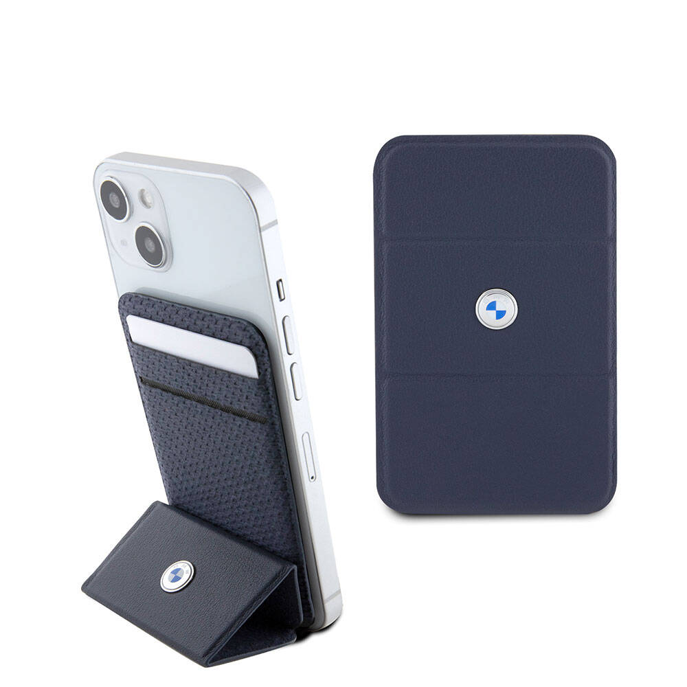 BMW Orjinal Lisanslı Metal Logolu Standlı Magnetik Kartlık - 1