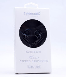Caldecott KDK-208 Mp3 Stereo Kulaklık Siyah