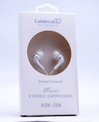 Caldecott KDK-208 Mp3 Stereo Kulaklık Beyaz