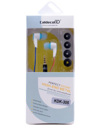 Caldecott KDK-305 Mp3 Stereo Headphone Blue