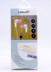 Caldecott KDK-305 Mp3 Stereo Kulaklık Pembe