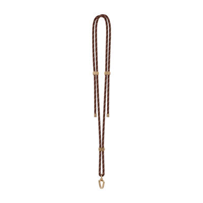 Casebang Adjustable Cross Body Phone Strap Lanyard Brown