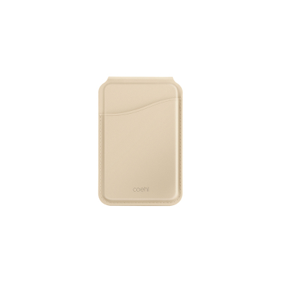 Coehl Esme 3in1 Mirrored Card Holder with Magnetic Stand Cream