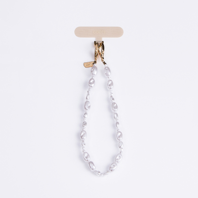 Coehl Perla Series Pearl Design Phone Holder White