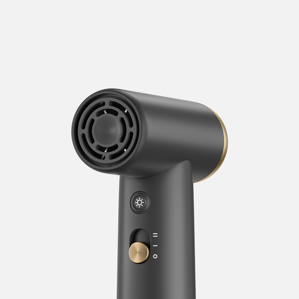Coshare HP10E Mini Heat Level LED Light Hair Dryer Blow Dryer - 7