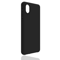 Galaxy A01 Core Case Zore Biye Silicon Black